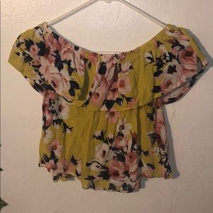 Off the shoulder blouse